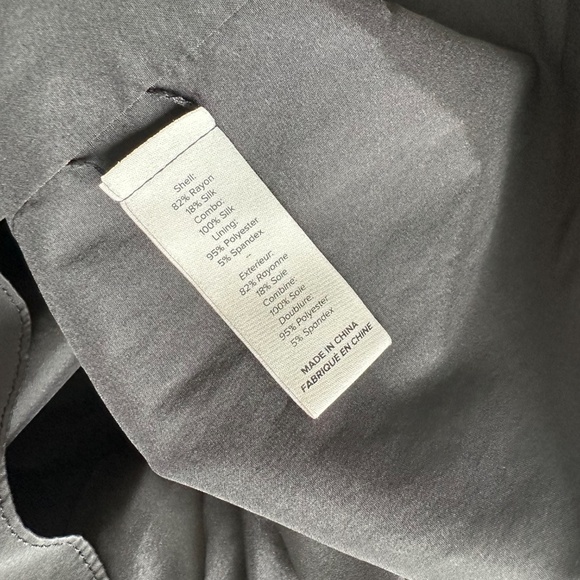 Cinq A Sept Velvet Kiki Dress Side Sash Tie Bow Mini Cocktail - Size 4 - Picture 6 of 9